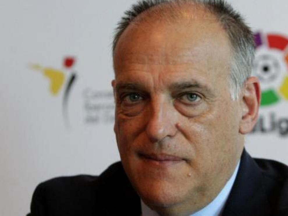 Javier Tebas Medrano, presidente de la Liga de Fútbol Profesional.