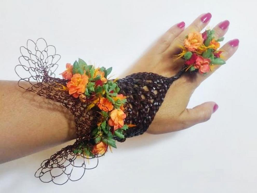 Pulsera de Edith Guzmán.