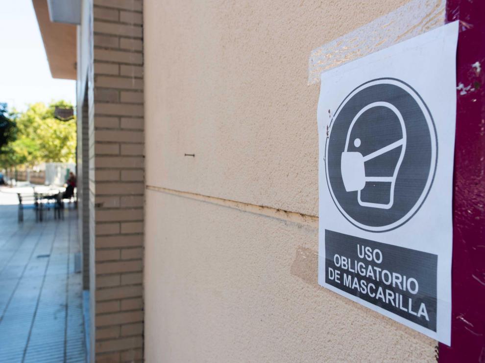 Foto de Ejea de los Caballerros, que va a ser confinada perimetralmente por el repunte de casos de coronavirus