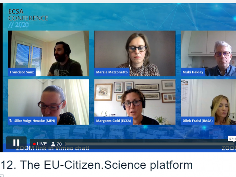 Presentación de la plataforma EU-Citizen.Science