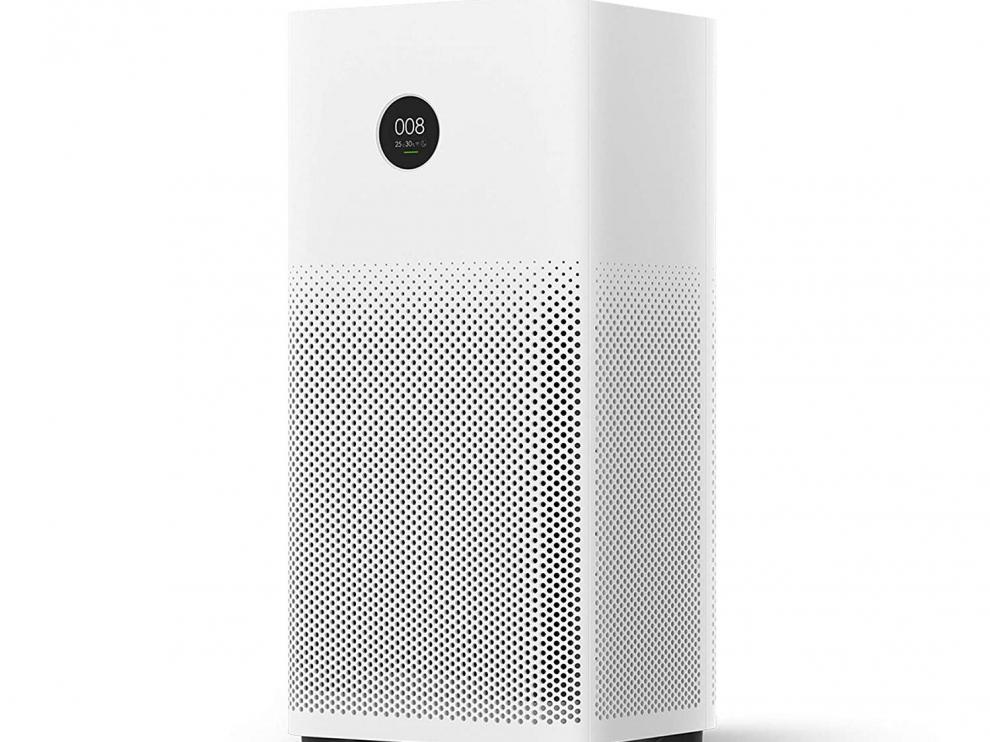 El Mi Air Purifier de Xiaomi limpia el aire y tiene un diseño elegante y discreto