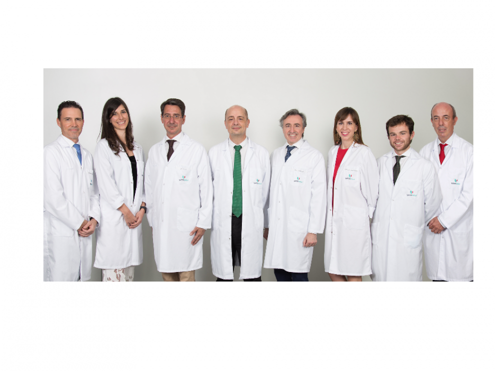 Los profesionales que conforman el Instituto Oftalmológico Quirónsalud Zaragoza.