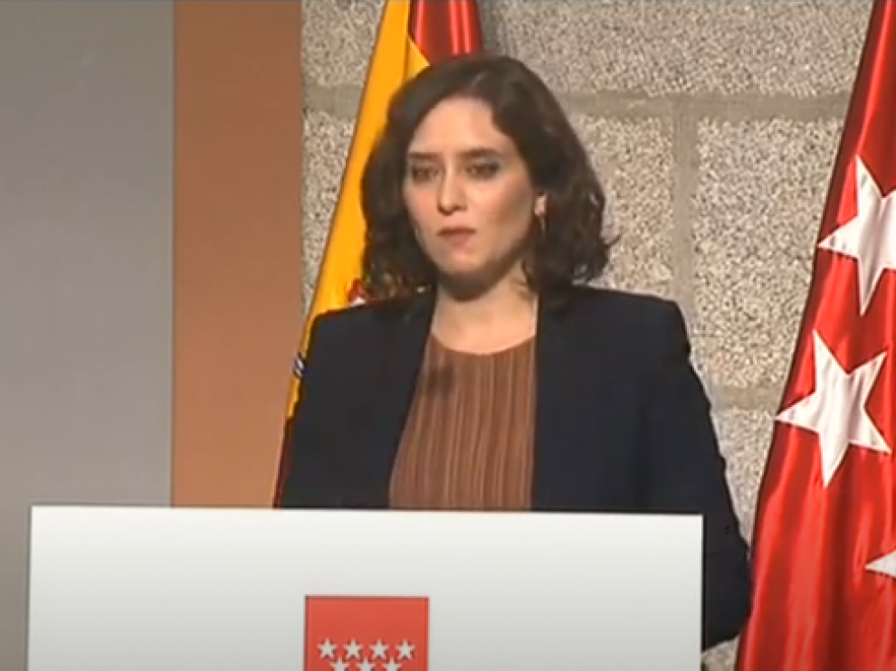 Diaz Ayuso confina 37 áreas sanitarias de Madrid
