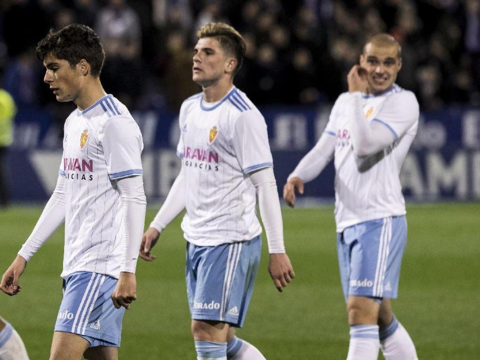 Soro, Guti y Pombo, los tres canteranos vendidos en los últimos 14 meses por el Real Zaragoza.