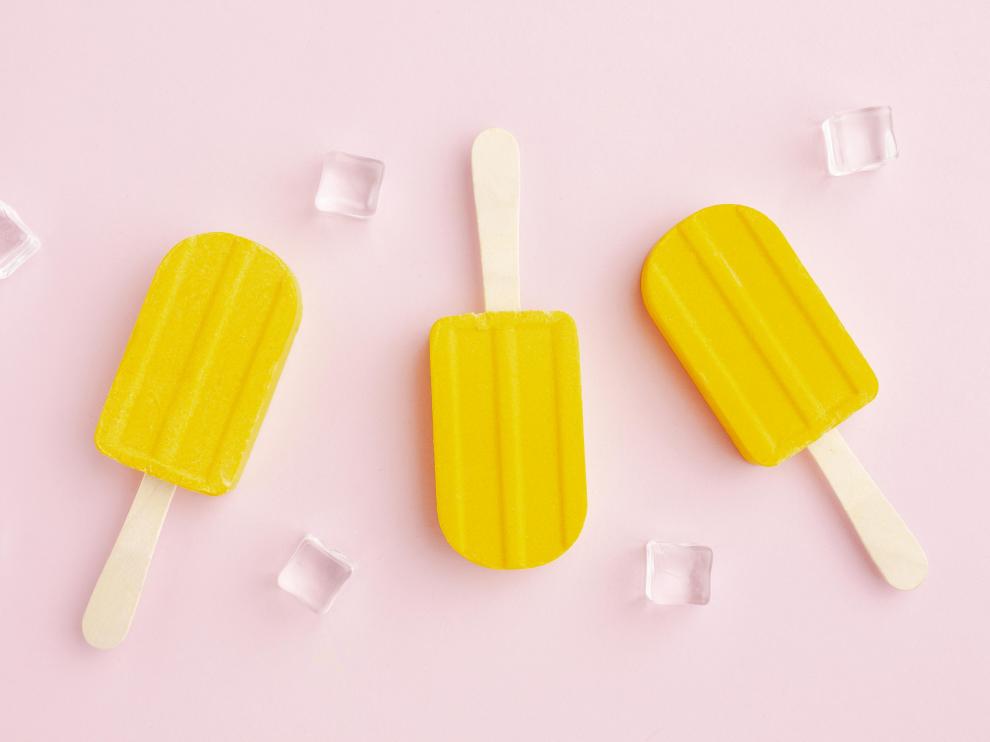 Helado de melocotón de Calanda.