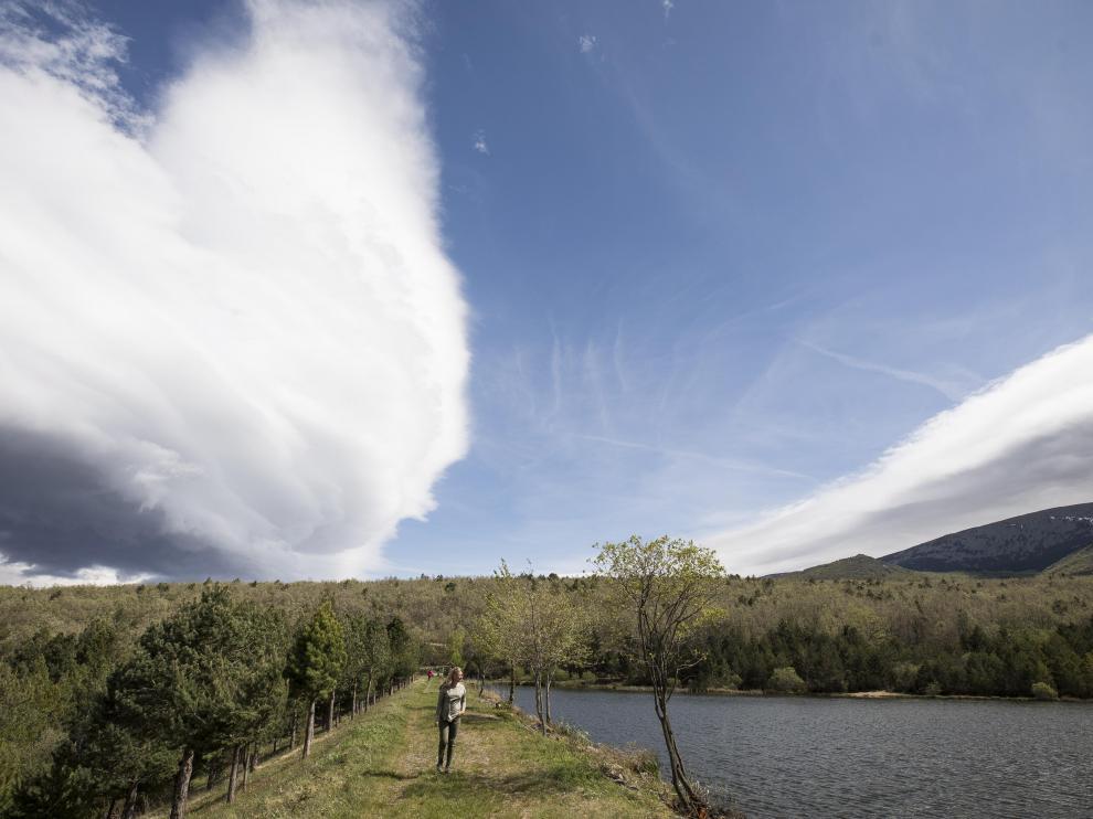 Nubes, cerca del Moncayo.