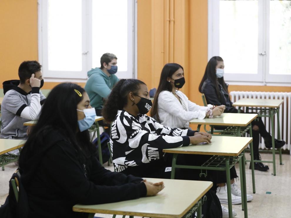 Comienzan las clases totalmente presenciales en 2º de Bachillerato