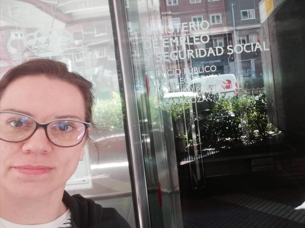 Nuria Flecha, afectada por un ERTE de reducción de jornada.