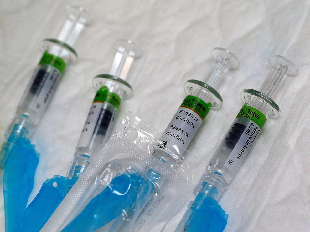 Vacunas contra la gripe.