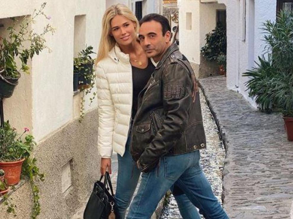 Enrique Ponce con su novia, Ana Soria, en la última foto que ha compartido en Instagram.
