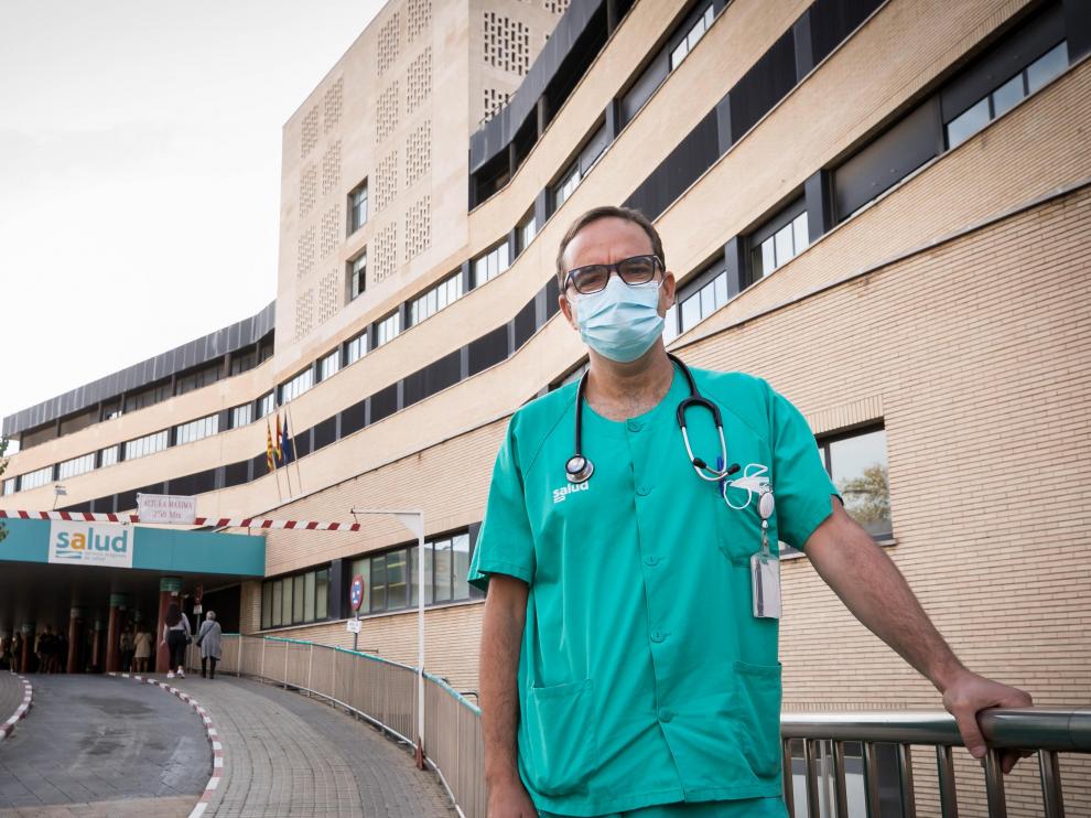 José Ramón Paño, médico del Servicio de Enfermedades Infecciosas del Clínico