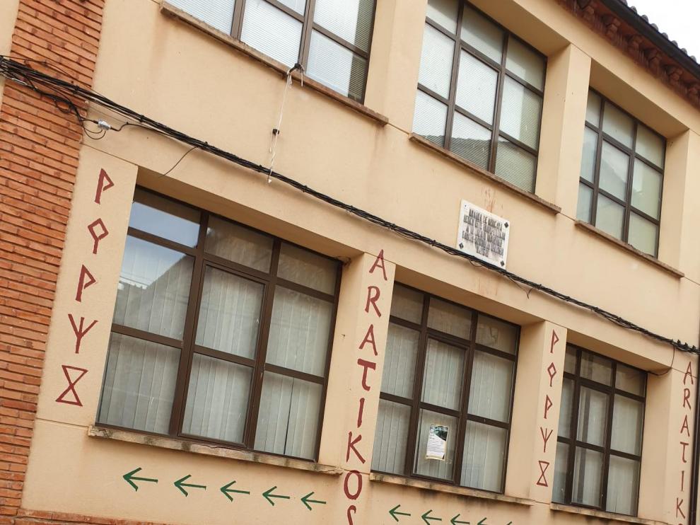 Fachada del centro de interpretación de Celtiberia y Aratikos