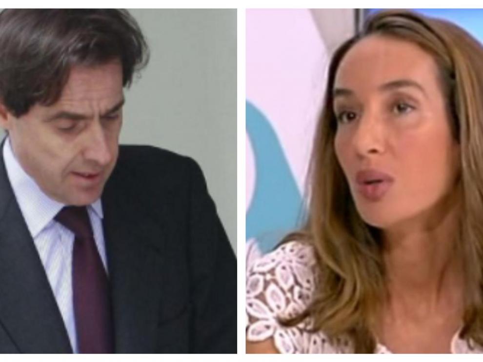 Javier López Madrid y Elisa Pinto