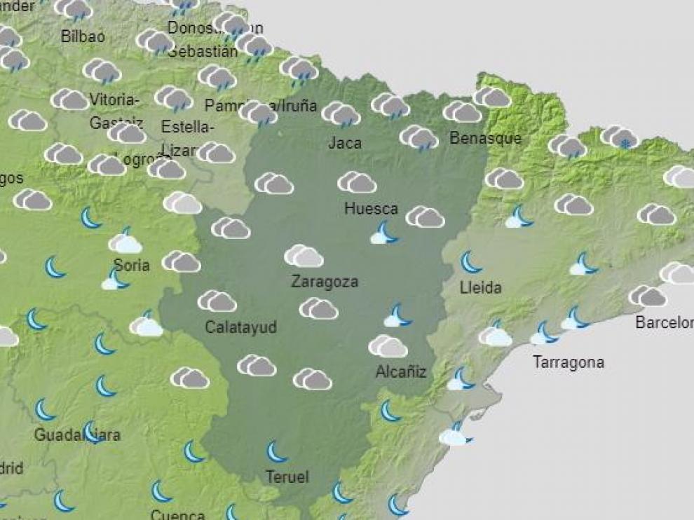 El Tiempo Para Hoy Martes 13 De Octubre En Zaragoza Huesca Y Teruel Temperaturas