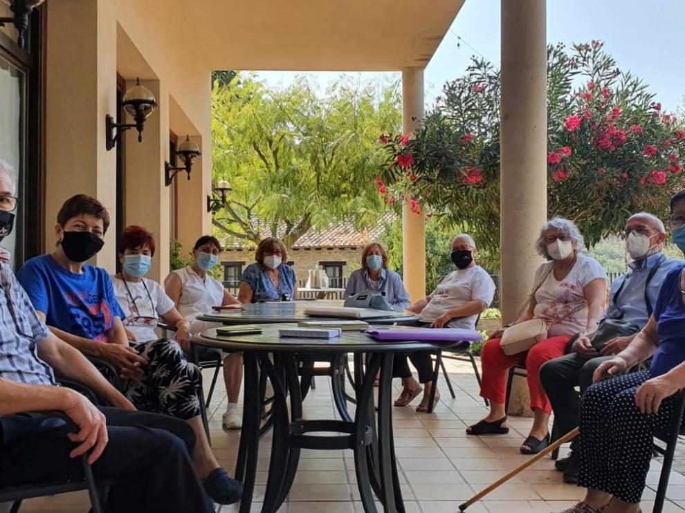 Foto del grupo de alumnos de Las Almunias, este pasado septiembre.