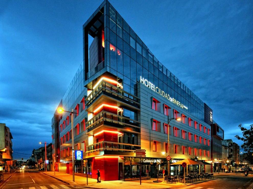 El Hotel Ciudad de Binéfar ya está notando los efectos del cierre en Cataluña.