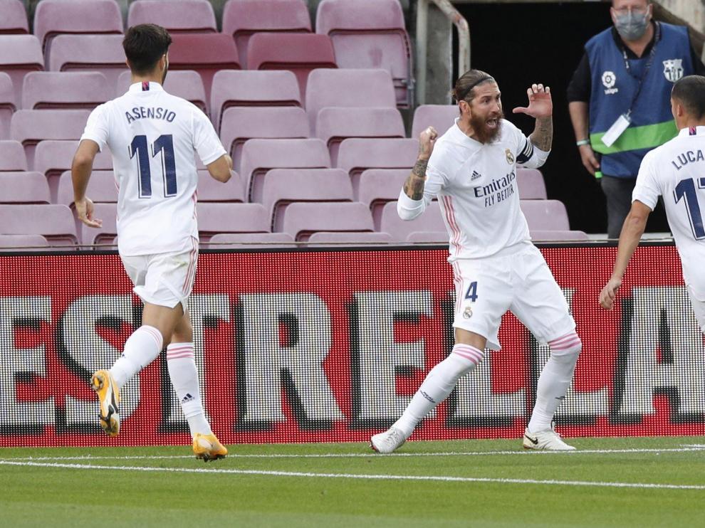 Encuentro entre el FC Barcelona y el Real Madrid.