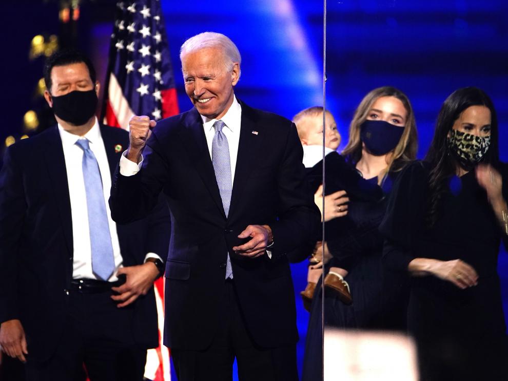 President-elect Joe Biden and Vice President-elect Kamala Harris celebration event