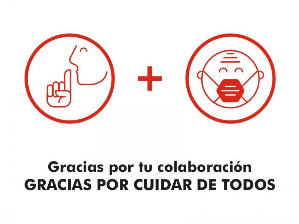 En unos días se instalarán carteles recordatorios tanto en autobuses como en tranvías, siguiendo las recomendaciones del CSIC