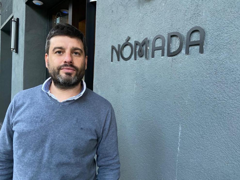 Kike Júlvez, propietario del bar Nómada.