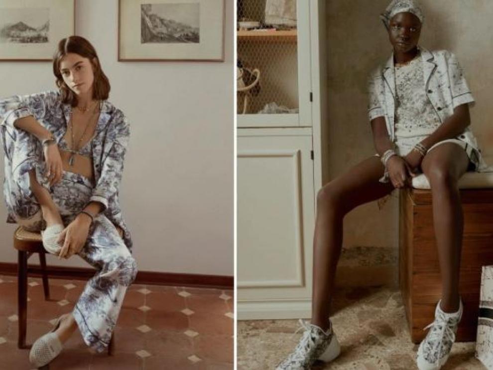 Prendas de la colección cápsula de Dior para estar por casa.