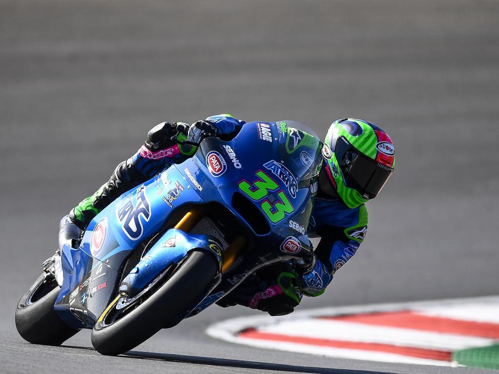 Carrera de Moto 2 en Portugal.