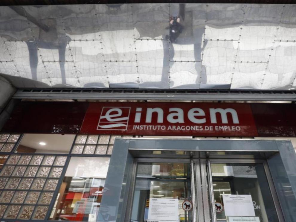 Oficina del Inaem en Zaragoza.