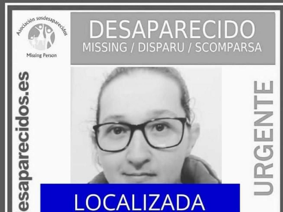 Lorena Subías Calvo, desaparecida en Zaragoza.