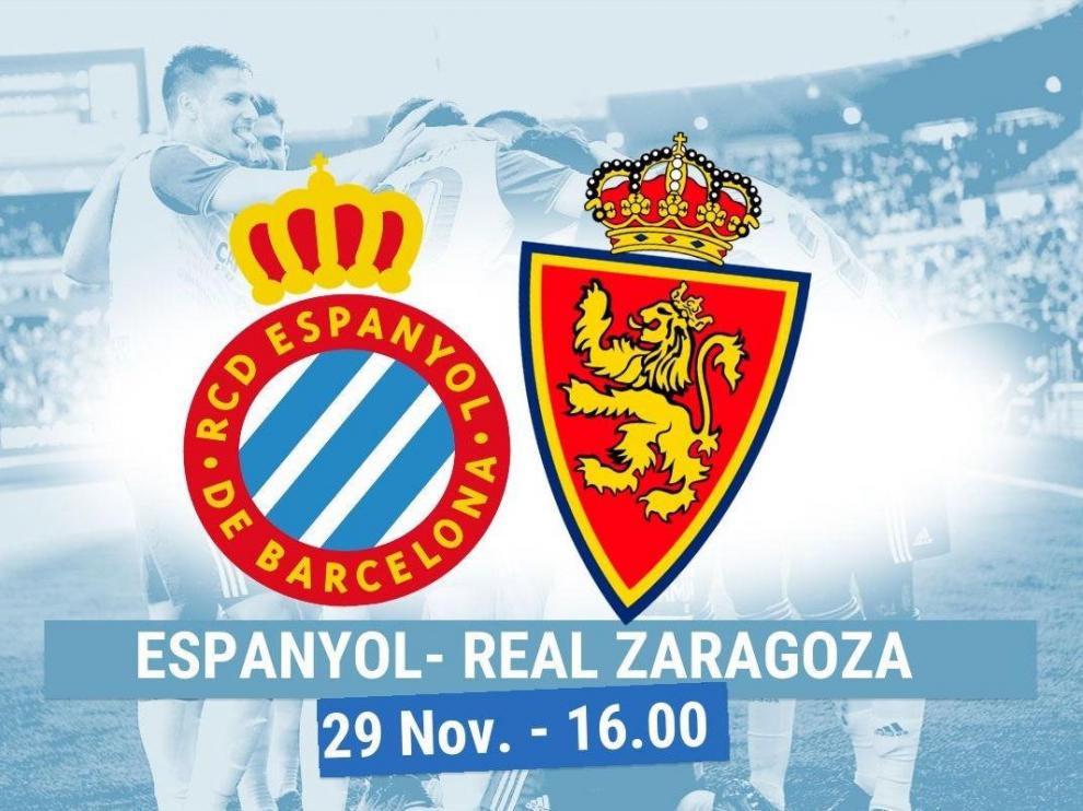 Horario del partido Espanyol-Real Zaragoza