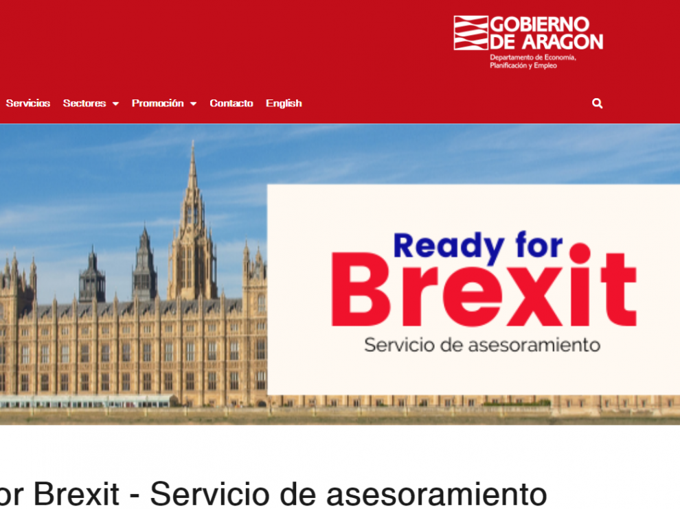 La web de Aragón Exterior ofrece el asesoramiento Ready for Brexit