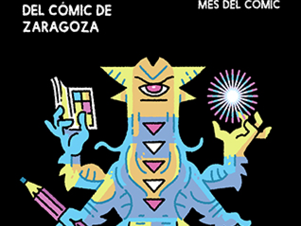 Cartel de 'Diciembre, mes del cómic'