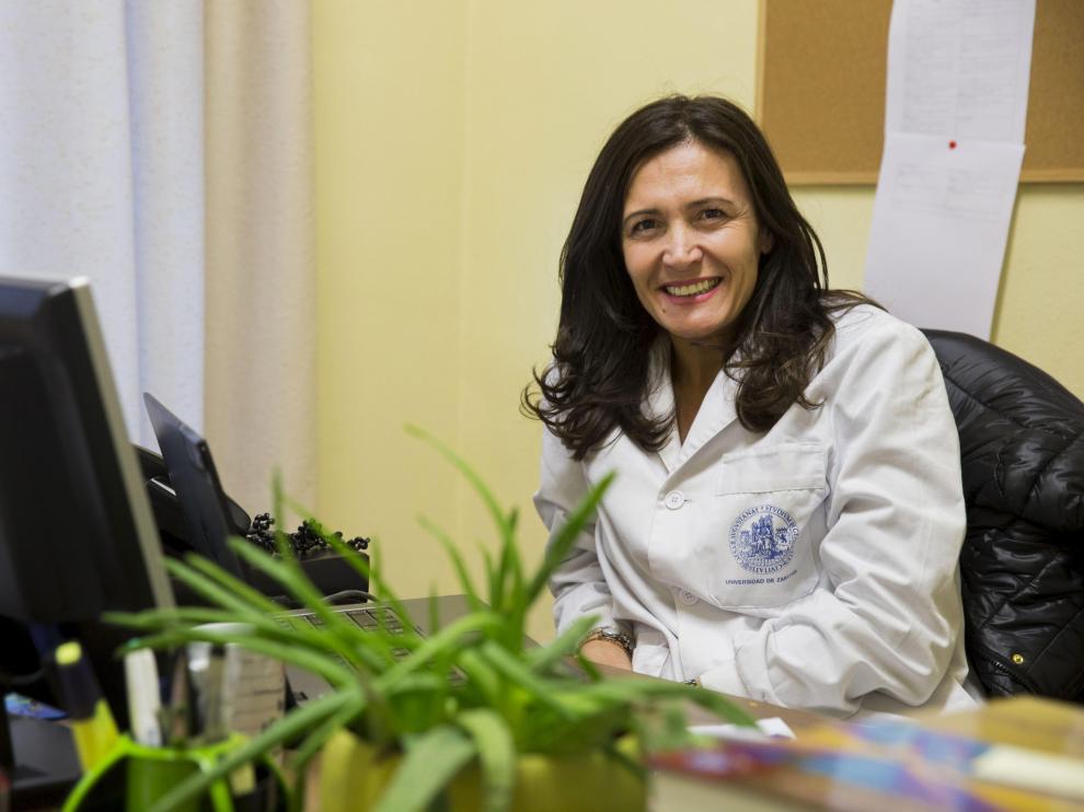 Iva Marqués, profesora del grado en Nutrición Humana y Dietética de Huesca, coordina esta iniciativa.
