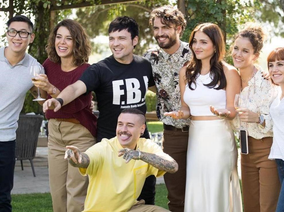 Algunos de los actores de 'FoQ: el reencuentro'