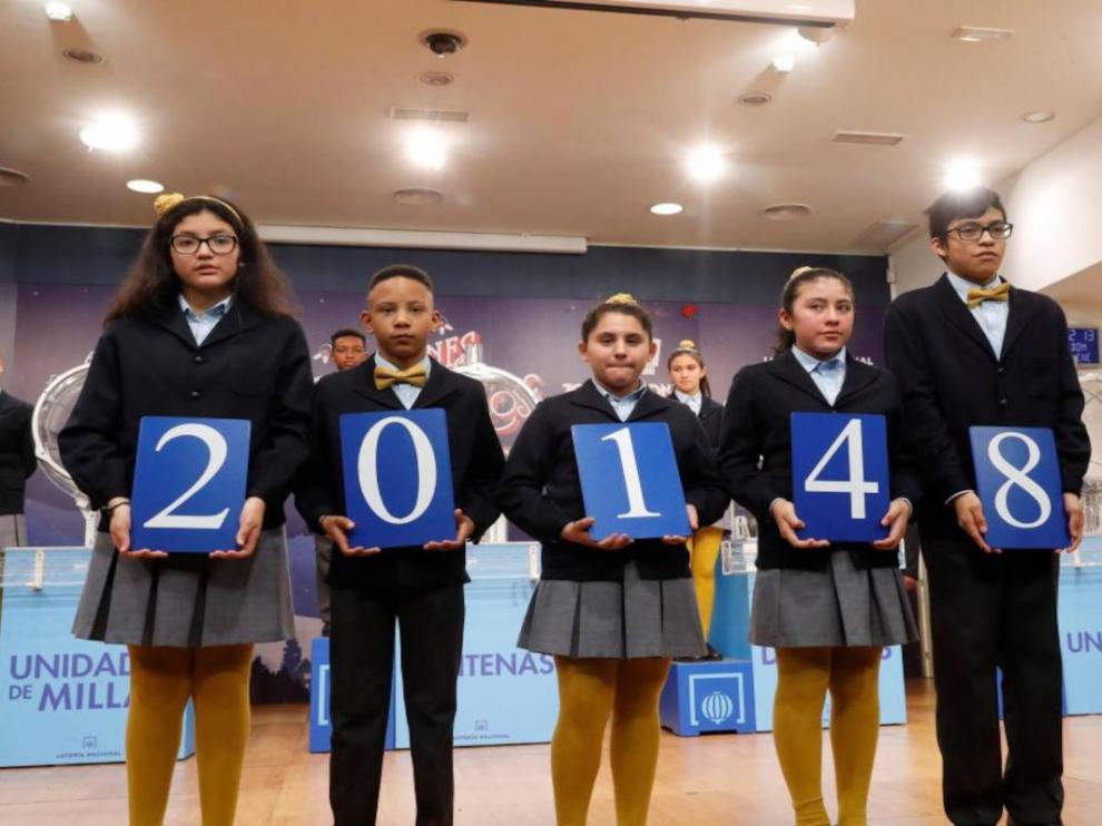 Sorteo de la Lotería del Niño.