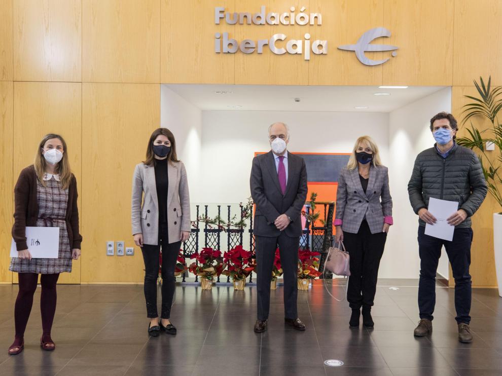 Firma de convenio de Fundación Ibercaja y Fundación Sesé para apoyar su proyecto de inserción laboral para personas discapacitadas en Zaragoza y en Martos, Jaén.