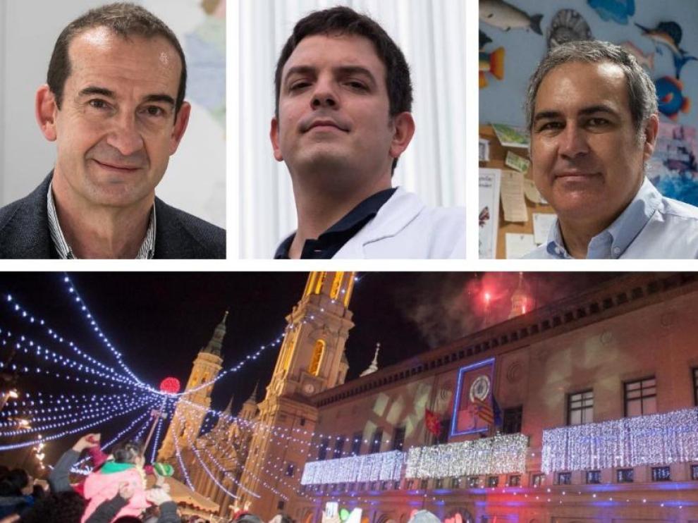 Enrique Bernal, Alberto Jiménez Schuhmacher y Nacho de Blas.