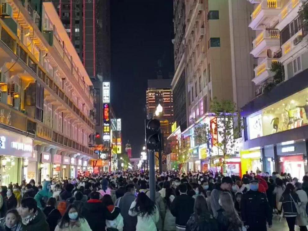 Wuhan, epicentro de la covid 19, dio la bienvenida al nuevo año