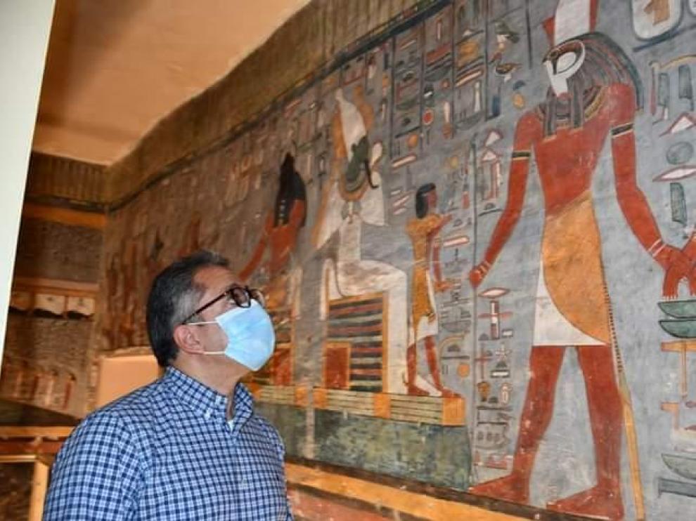 Egipto ha vuelto a abrir este 2 de enero la tumba de Ramses I en el Valle de los Reyes