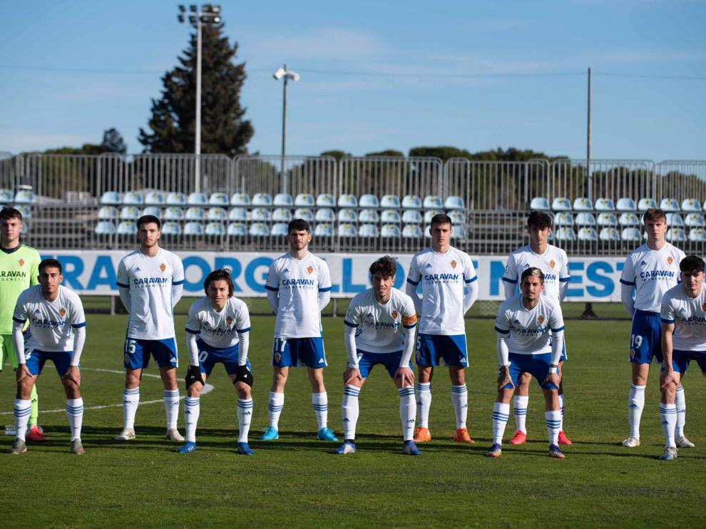 Once inicial del RZD Aragón ante el Cariñena