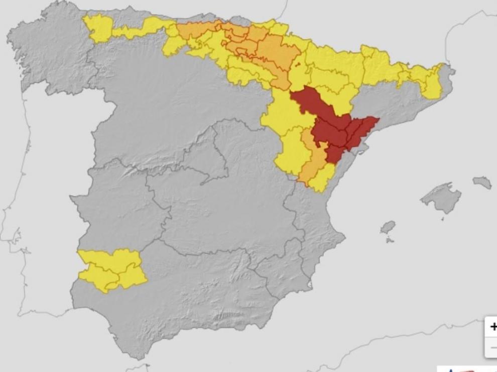 Mapa de Aemet