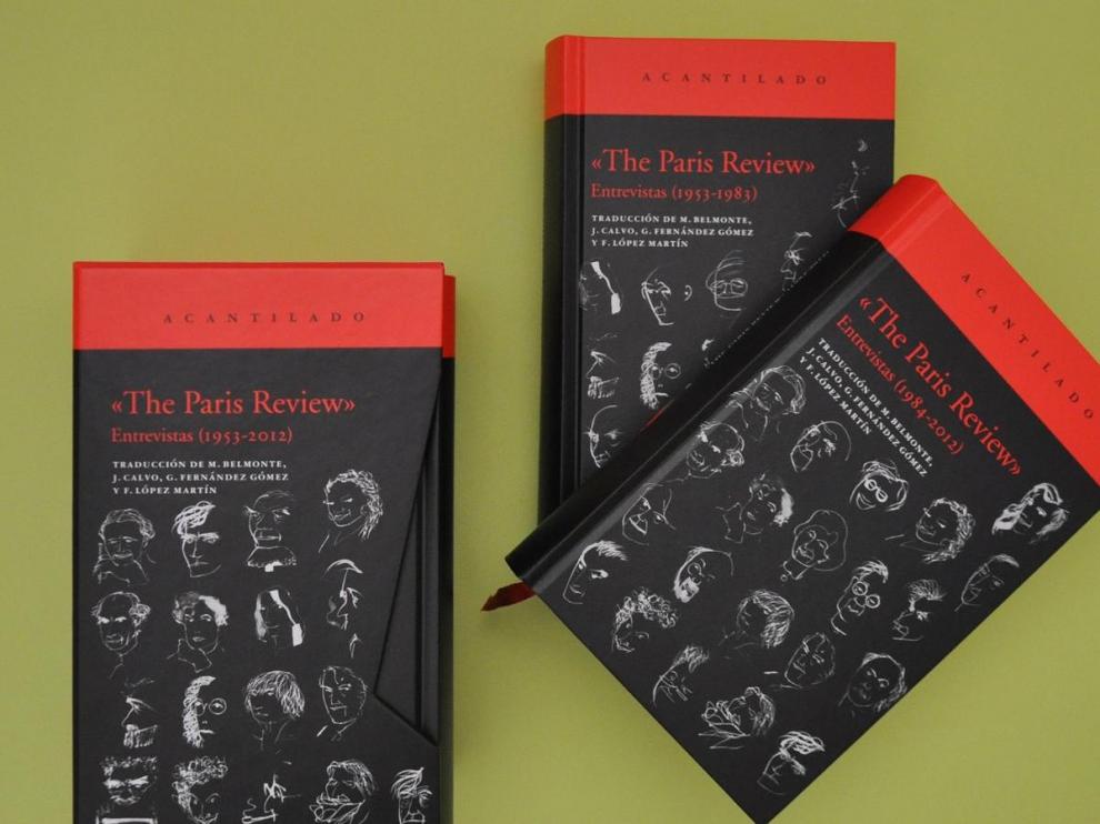 Acantilado publica las entrevistas de 'The Paris Review'.