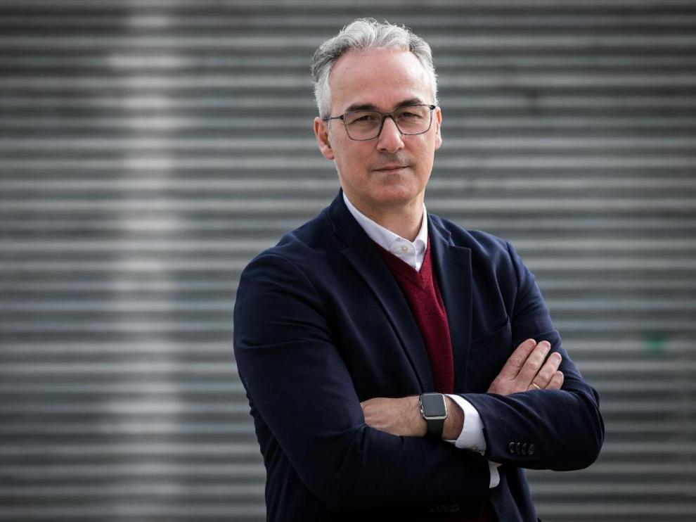 Miguel Torrecilla, hace un mes a su llegada a la dirección deportiva del Real Zaragoza.