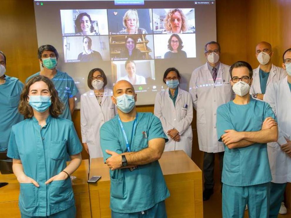 Equipo investigador que está detrás del estudio sobre la eficacia de la ivermectina en la disminución de la carga viral de coronavirus en pacientes con síntomas leves.
