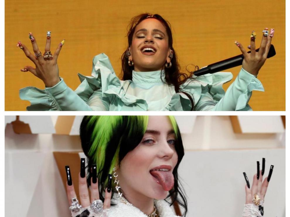 Rosalía y Billie Eilish