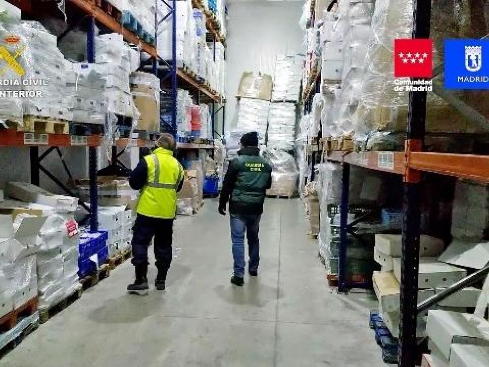 La Guardia Civil incauta más de 122.000 kilos de productos cárnicos.