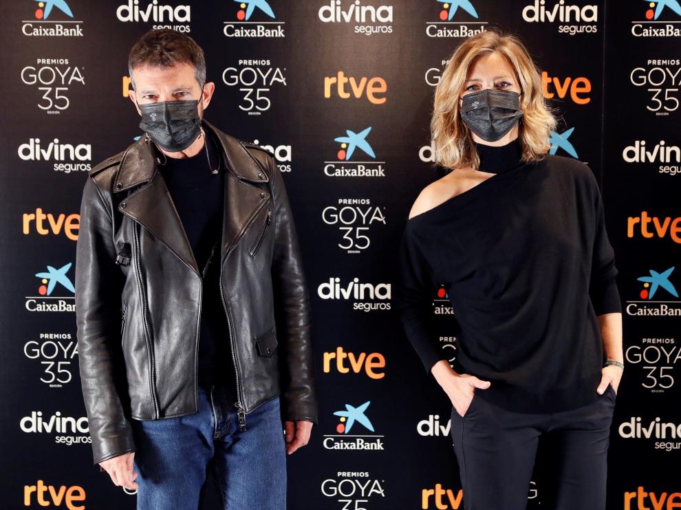 Antonio Banderas y María Casado