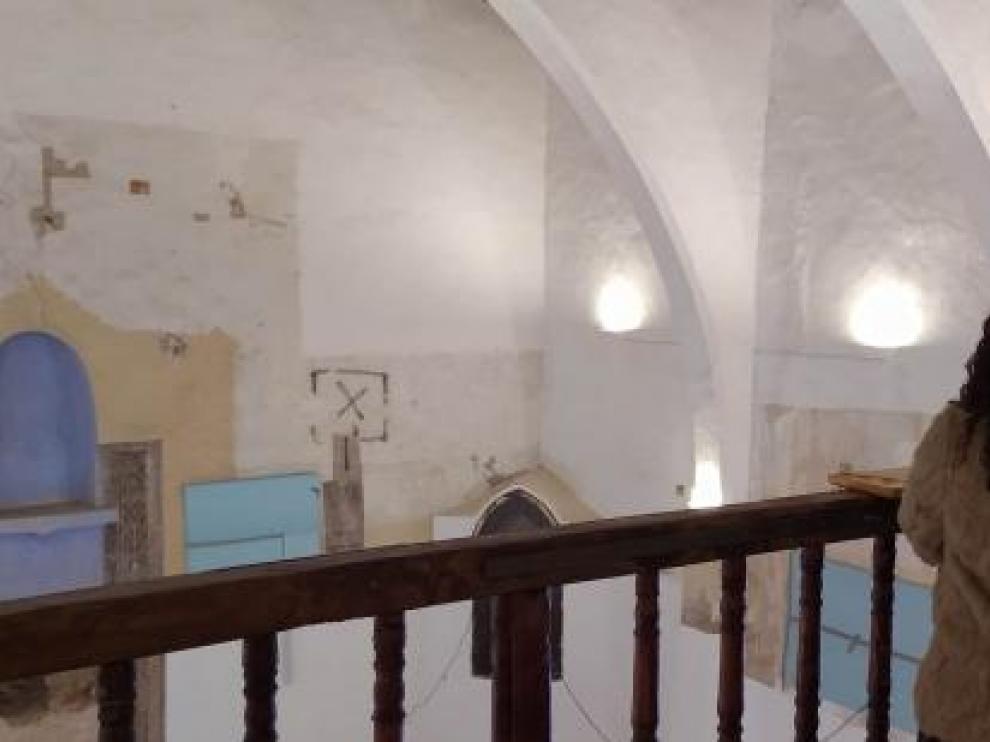 Termina la segunda fase de las obras de rehabilitación de la sinagoga de Híjar
