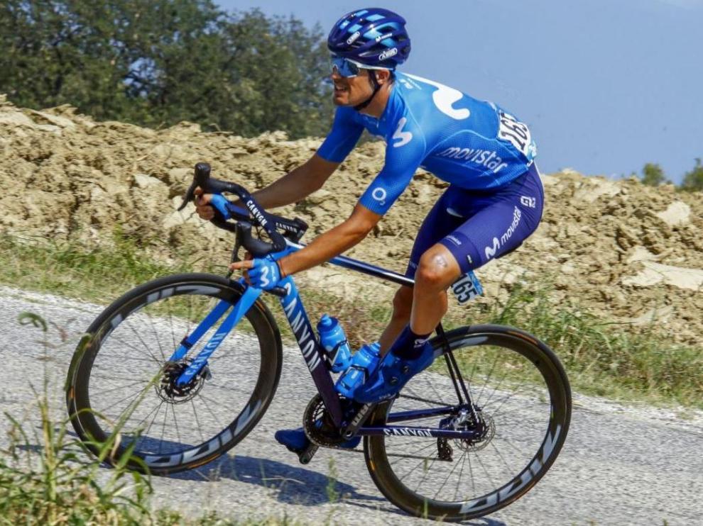 Sergio Samitier, durante el pasado Giro de Italia.