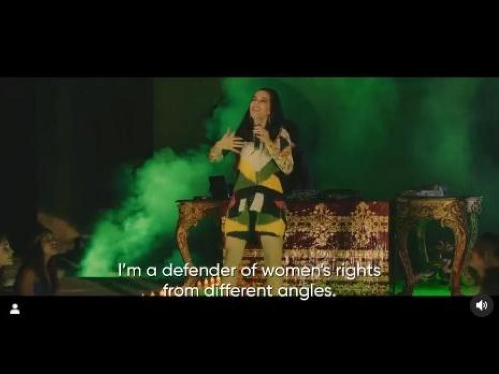 Beatriz Luengo, en una imagen del documental de HBO.