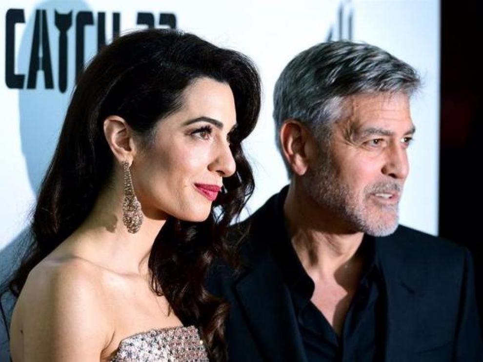 George Clooney y Amal Clooney